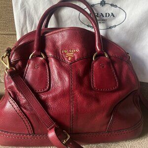 Prada Burgundy Bag